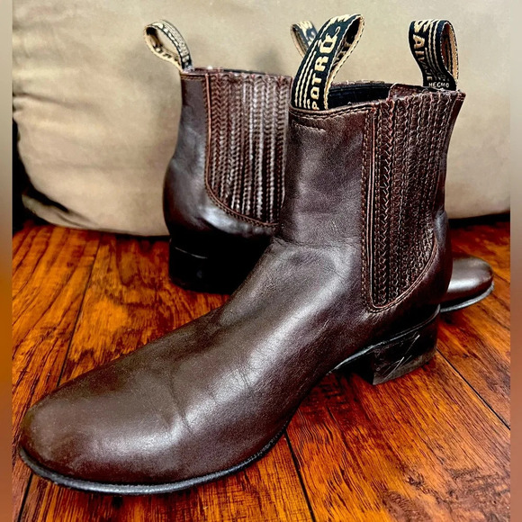 Porto Salavaje Genuine Leather Ankle Boots | Men’s 9-9.5 - Picture 4 of 8